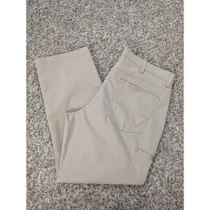 Copper & Oak Pants Mens Sz 38x29 All Day Tec Performance Travel Chinos